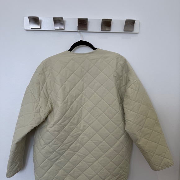 Quilted Sage Green Zara Jacket Women's Small - Picture 3 of 5